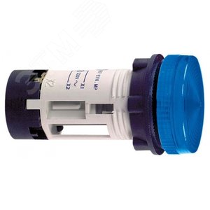 СИГН. ЛАМПА 22ММ ДО 250В СИНЯЯ | XB7EV66P | Schneider Electric 4