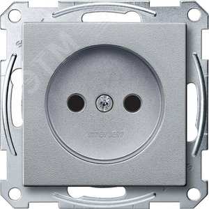 МЕХ-М РОЗЕТКИ Б/З С/Ш, ЦВЕТ АЛЮМ. | MTN2000-0460 | Schneider Electric - фото 4