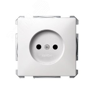 MERTEN Механизм розетки 16А б з/к с/шт. бел. QF SD | MTN2000-4019 | Schneider Electric - фото 6