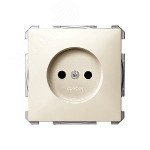 MERTEN Механизм розетки 16А б з/к с/шт. беж. QF SD | MTN2000-4044 | Schneider Electric - фото 6