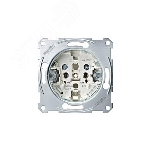 Механизм розетки без заземляющего контакта (MTN2001-0000) 6