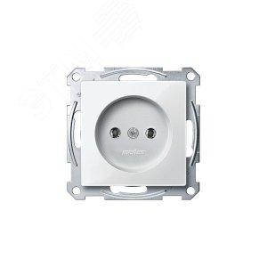 Sys M Розетка SCHUKO с/ш белая 6