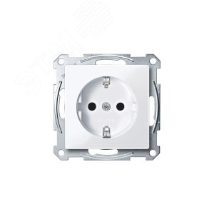 Механизм розетки Schuko с о шторками белый (MTN2300-0325) - фото 6