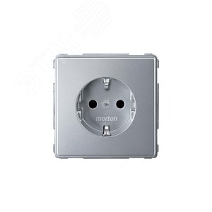 МЕХ. РОЗ.SCHUKO С ЗАШ.ШТОРКАМИ АЛЮМИНИЙ | MTN2300-7260 | Schneider Electric 6