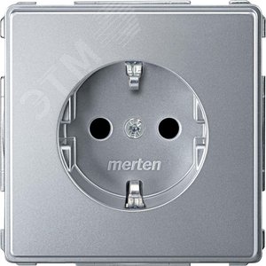МЕХ. РОЗ.SCHUKO С ЗАШ.ШТОРКАМИ АЛЮМИНИЙ | MTN2300-7260 | Schneider Electric 4