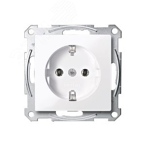 Механизм розетки Schuko белый (MTN2301-0325) 6