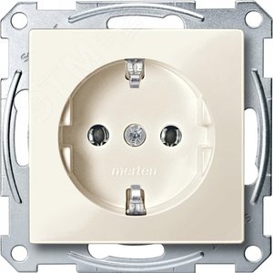 Sys M Розетка без шторок бежевая SCHUKO (MTN2301-0344)