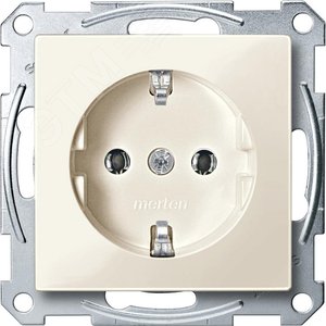Sys M Розетка без шторок бежевая SCHUKO (MTN2301-0344) 3