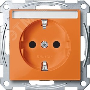 МЕХ-М РОЗЕТКИ С/Ш ДЛЯ СПЕЦ. СЕТЕЙ ОРАНЖ. | MTN2302-0302 | Schneider Electric - фото 2
