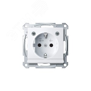 МЕХ.РОЗ.SCHUKO С МОД.СВЕТОД.ПОДСВ.АК-Б | MTN2304-0325 | Schneider Electric 6