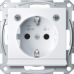 МЕХ.РОЗ.SCHUKO С МОД.СВЕТОД.ПОДСВ.АК-Б | MTN2304-0325 | Schneider Electric 2