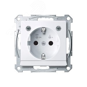 МЕХ.РОЗ.SCHUKO С МОД.СВЕТОД.ПОДСВ.АК-Б | MTN2304-0325 | Schneider Electric 7
