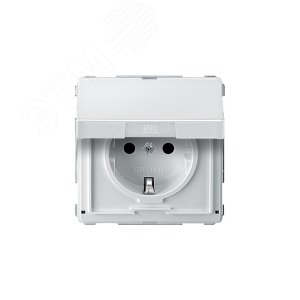 МЕХ. РОЗ.SCHUKO С КРЫШКОЙ С З/Ш,БЕЛЫЙ | MTN2310-7219 | Schneider Electric - фото 6