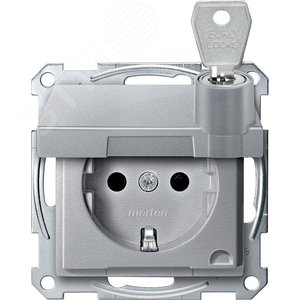 МЕХ.РОЗ.SCHUKO С КР.ЗАПИР.РАЗЛИ.ЗАМ.АЛЮМ | MTN2315-0460 | Schneider Electric 4