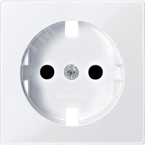Центральная плата для механизмов розеток Schuko белый (MTN2330-0325) - фото 3