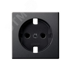 Центральная плата для механизмов розеток Schuko без устройств защиты антрацит (MTN2331-0414) 7