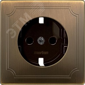 ЦЕНТР.ПЛАТА Д/МЕХ.РОЗ.SCHUKO АНТ.ЛАТ | MTN2330-4143 | Schneider Electric - фото 3