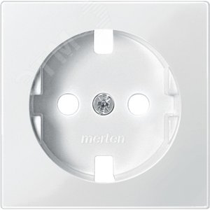 Центральная плата для механизмов розеток Schuko без устройств защиты белый (MTN2331-0319)