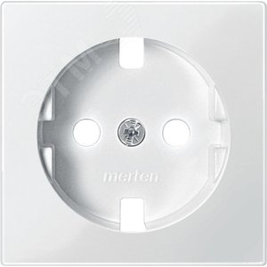 Центральная плата для механизмов розеток Schuko без устройств защиты белый (MTN2331-0319) 3