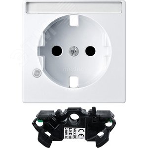 Ц.ПЛАТ.С П.Д/НАД.,М.ИНД.Л/РОЗ.SCHUKO А-Б | MTN2333-0325 | Schneider Electric - фото 4