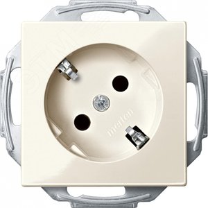 Механизм розетки Schuko 45гр. бежевый (MTN2370-0344) 2
