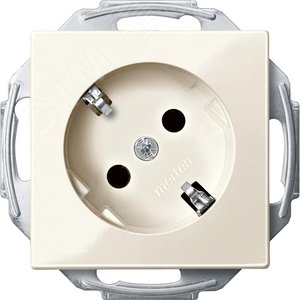Механизм розетки Schuko 45гр. бежевый (MTN2370-0344) 4