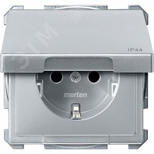 МЕХ-М РОЗЕТКИ SCHUKO С КРЫШКОЙ, СТАЛЬ | MTN2414-4060 | Schneider Electric - фото 2