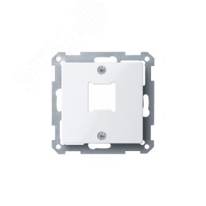 Центральная плата для розетки RJ11/RJ45 1 пост белый (MTN291525) - фото 6