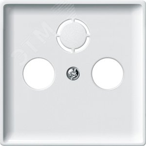 ЦЕНТР.ПЛАТА TV/FM Х2 Х3, БЕЛЫЙ | MTN294119 | Schneider Electric 2