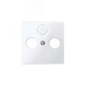 ЦЕНТР. ПЛАТА МЕХ.А TV/SAT 2-Я(ТРОЙНАЯ) ,АКТИВНО БЕЛЫЙ | MTN296725 | Schneider Electric - фото 6