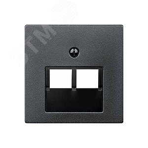 ЦЕНТР.ПЛАТА Д/МЕХ-МОВ RJ45 Х2, АНТРАЦИТ | MTN298014 | Schneider Electric 6