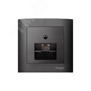 Sys M Центральная плата для механизма RJ45х1 антрацит (MTN298314) - фото 7