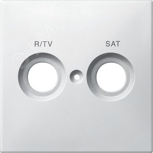 Центральная плата с маркировкой R/TV+SAT белый (MTN299619) 2