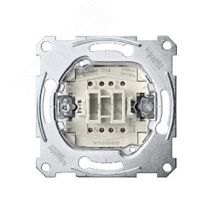 Механизм выключателя кнопочного 1п с замыкающим контактом с зажимом нейтрали (MTN3156-0000) 6