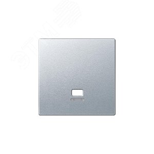 Merten SM Плата центральная с окошком для световой индикации для выключателя со шнурком Алюминий | MTN3380-0460 | Schneider Electric - фото 5
