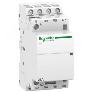 МОДУЛЬНЫЙ КОНТАКТОР iCT25A 4НЗ 24В АС 50ГЦ | A9C20137 | Schneider Electric - фото 4