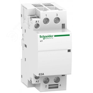 МОДУЛЬНЫЙ КОНТАКТОР iCT63A 2НО 220/240В АС 50ГЦ | A9C20862 | Schneider Electric - фото 2