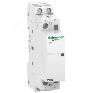 МОДУЛЬНЫЙ КОНТАКТОР iCT20A 2НО 230/240В АС 50ГЦ | A9C22722 | Schneider Electric - фото 4