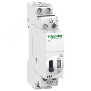 ИМПУЛЬСНОЕ РЕЛЕ iTLI 16A 1НО 1НЗ 24В АС 50-60ГЦ 12 | A9C30115 | Schneider Electric 3