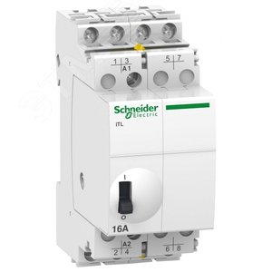 Реле импульсное iTL 16А 4НО 230В АС 110В DС (A9C30814) 2