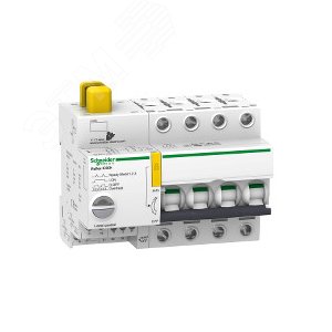Выключатель автоматический четырехполюсный REFLEX iC60H Ti24 10А B 15кА | A9C64410 | Schneider Electric 7