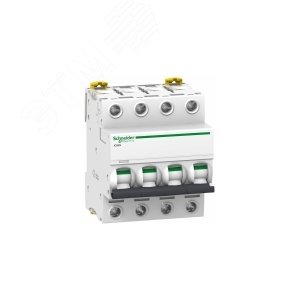 Выключатель автоматический четырехполюсный iC60N 4А D 6кА | A9F75404 | Schneider Electric - фото 7