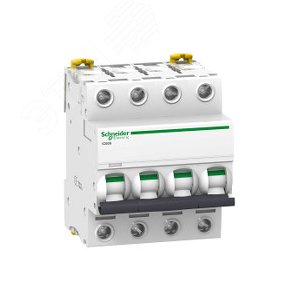 Выключатель автоматический четырехполюсный iC60N 4А D 6кА | A9F75404 | Schneider Electric - фото 8