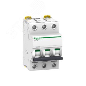 Выключатель автоматический трехполюсный 16A MA iC60LMA (A9F90316) 7