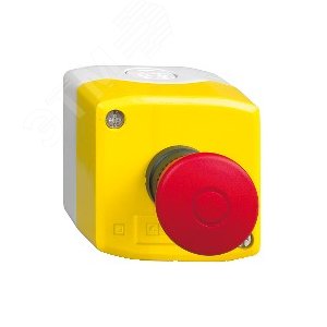 ПОСТ КНОПОЧНЫЙ С КНОПКОЙ АВАРИЙНОГО ОСТАНОВА |XALK198| Schneider Electric 6