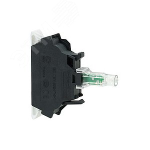 СВЕТОДИОДНЫЙ БЛОК 24В ОРАНЖ ПРУЖ ЗАЖИМ 6