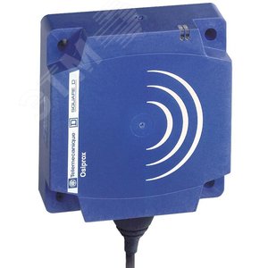 Датчик индуктивный 80х80х26мм 60мм 24…240 AC/DC 1 НЗ кабель 10м 4