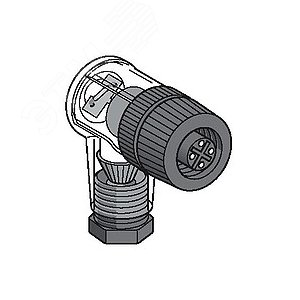 Соединитель M12  XZCC12FCP42B - фото 3