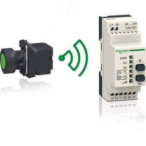 Приемник и беспроводная кнопка AC/DC (XB5RFA02) 5