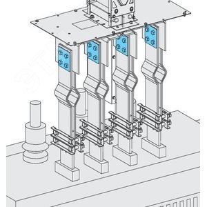 16 БОЛТОВ М12Х80 С ГАЙК., ШАЙБ. И ПЛАСТ. | KTB0000YB4 | Schneider Electric 3
